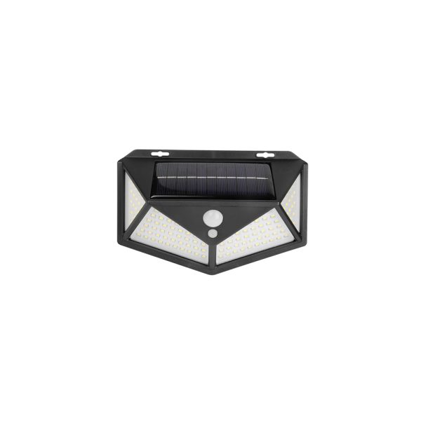 LAMPARA LED SOLAR P/PARED 5W 200LM C/SENSOR MOV. RK E110110