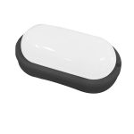 VITA C-8002 PLAFON LED OVAL NEGRA 12W 960LM