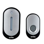 TIMBRE INALAMBRICO 120V 100 MTRS NEGRO E39295