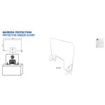 Best Value BARRERA PROTECTORA  24"X24" H19180