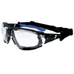 LENTES SEGURIDAD NEG/AZUL TRANSP AE GE105CAF