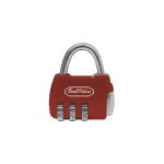 CANDADO COMBI MALETA ROJO C16692R 120/12®