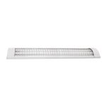 LAMPARA C/TUBO LED 2X15W REJILLA E117072 120 cm