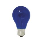 BOMBI TRANSPARENTE 25W AZUL E32121 (10U) 100/1