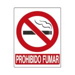 LETRERO PROHIBIDO FUMAR F08110 216/6®